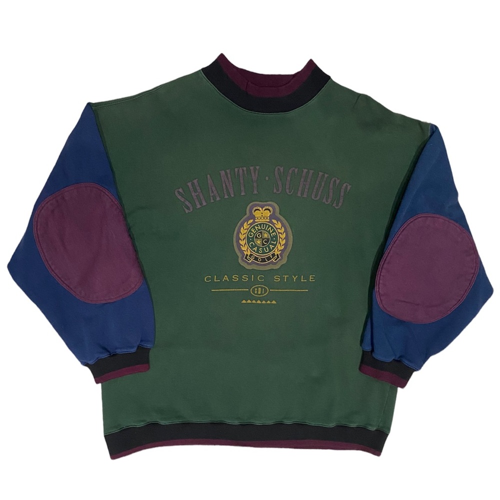 Vintage shanty schuss mountain golf crewneck